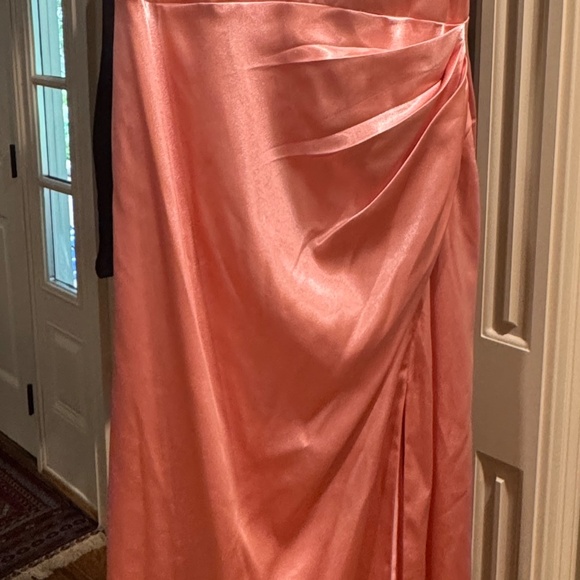 JJ's House Blush Satin three sizes 12, size 16, size 10 Bridesmaid dresses - Picture 5 of 10